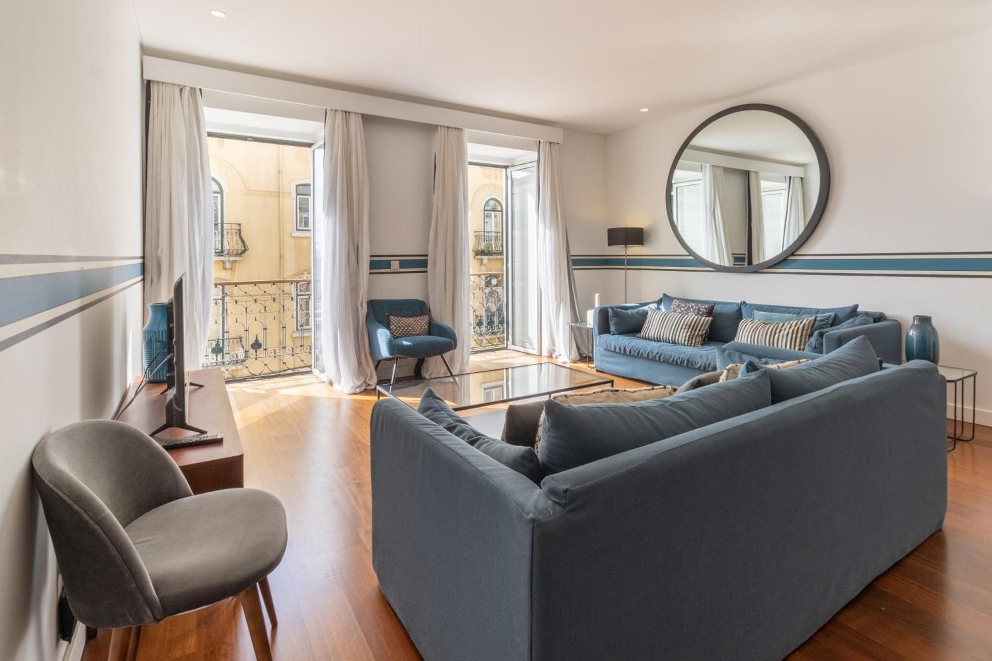 Apartament Modern 3Br, Terrace, Ac/Heating & Self Check-In Lizbona Zewnętrze zdjęcie